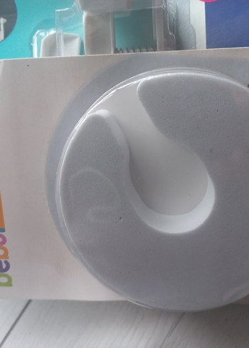 Bebsi Kapı Durdurucu Beyaz Plastik 2 adet - Görsel 2