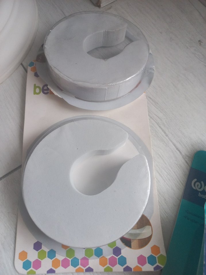 Bebsi Kapı Durdurucu Beyaz Plastik 2 adet - Görsel 4