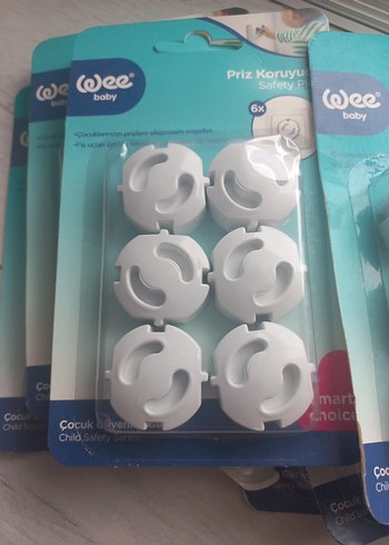 Wee Baby Priz Koruyucu 6'lı Beyaz - Görsel 5