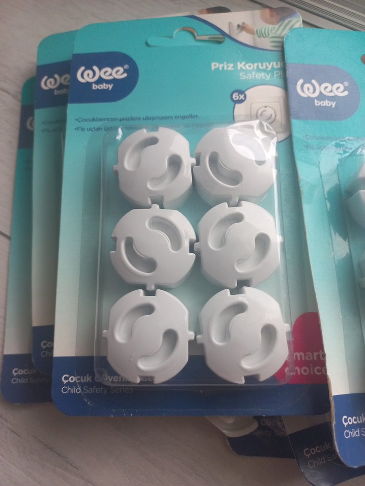 Wee Baby Priz Koruyucu 6'lı Beyaz - Görsel 5