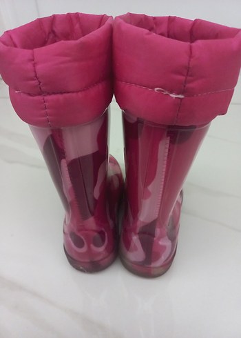 Kız Çocuk Pembe Kamuflaj Desenli Bot 26-27 - Görsel 3