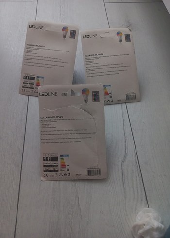 Renkli Uzaktan Kumandalı LED Ampul 3'lü Set - Görsel 4