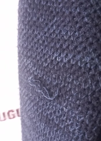 Lacivert içi kürklü Kapüşonlu  fermuarlı hırka XS - Görsel 10