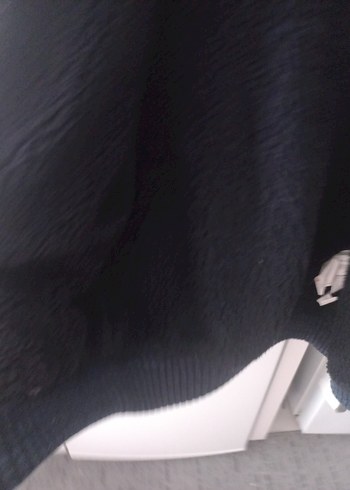 Lacivert içi kürklü Kapüşonlu  fermuarlı hırka XS - Görsel 6