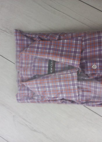 Erkek Kareli Kısa Kollu Gömlek L(41-42) - Görsel 3