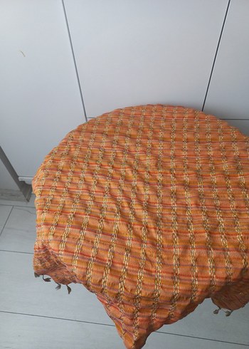 Parlak Çok Renkli Bohem Bağlama Desenli Masa Örtüsü - Görsel 4