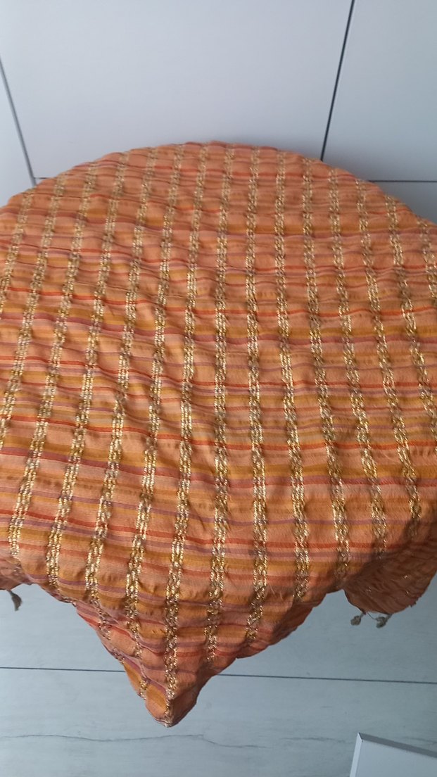 Parlak Çok Renkli Bohem Bağlama Desenli Masa Örtüsü - Görsel 3