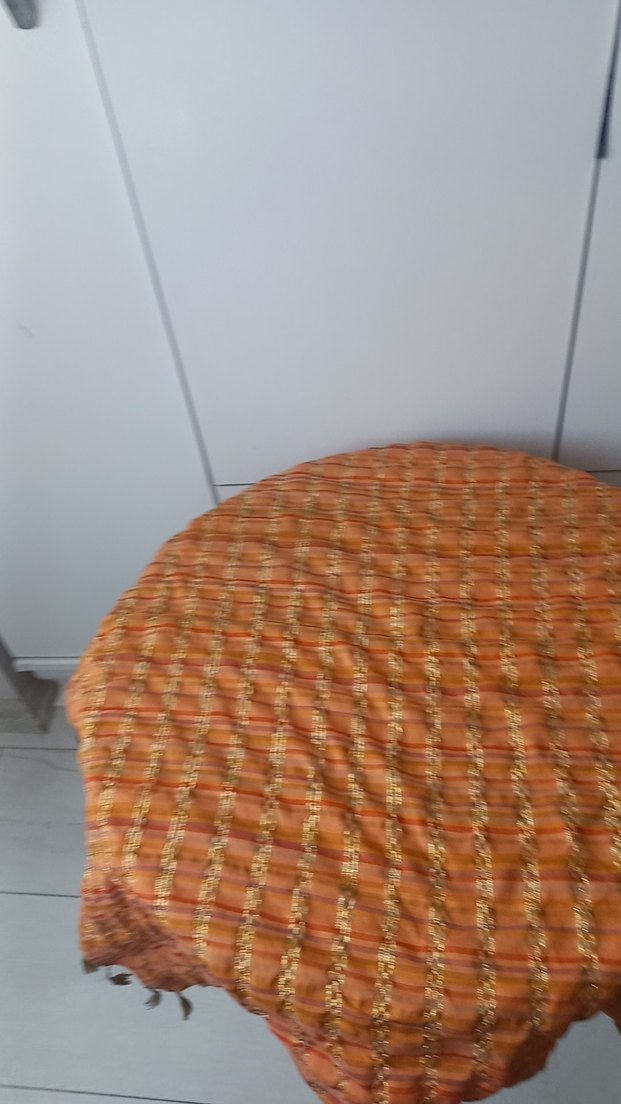 Parlak Çok Renkli Bohem Bağlama Desenli Masa Örtüsü - Görsel 2