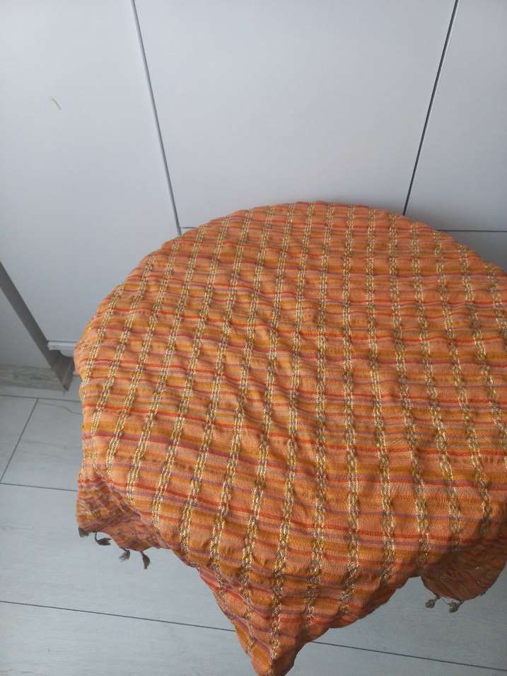 Parlak Çok Renkli Bohem Bağlama Desenli Masa Örtüsü - Görsel 4