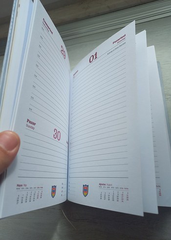 3 adet ajanda - Görsel 12