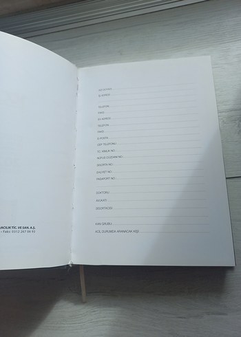 3 adet ajanda - Görsel 13