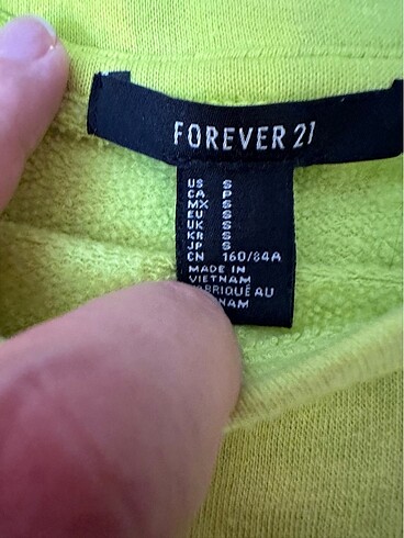 s Beden çeşitli Renk Forever 21 tişört