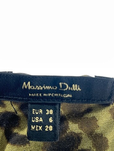 38 Beden haki Renk Massimo Dutti Uzun Elbise %70 İndirimli.