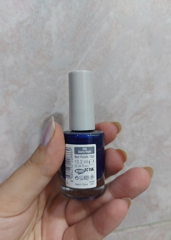 Parlak Mavi Oje - Beaulis 888 - Görsel 2