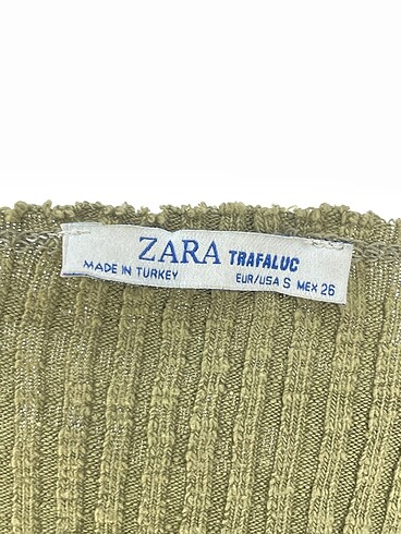 s Beden yeşil Renk Zara Bluz %70 İndirimli.