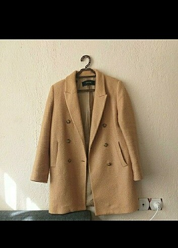 Zara basic camel ceket