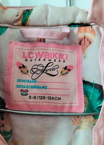 LC Waikiki Kız çocuk mevsimlik kaban