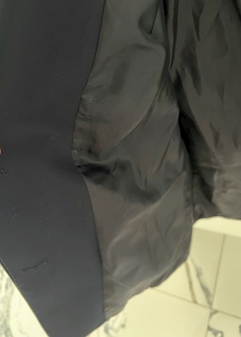 l Beden siyah Renk Lacivert Kadın Blazer manuka