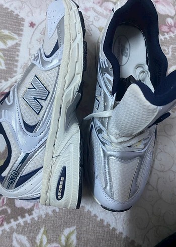 Beyaz New Balance Spor Ayakkabı - Görsel 6