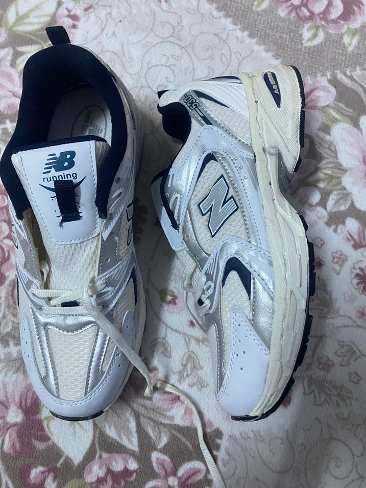 Beyaz New Balance Spor Ayakkabı - Görsel 2