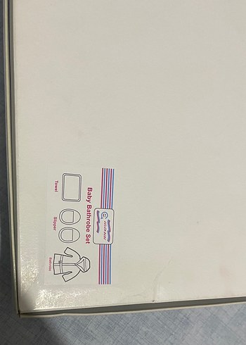 Kapüşonlu bebek 
Bornoz seti - Görsel 3