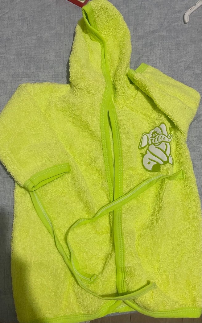 Kapüşonlu bebek 
Bornoz seti - Görsel 2