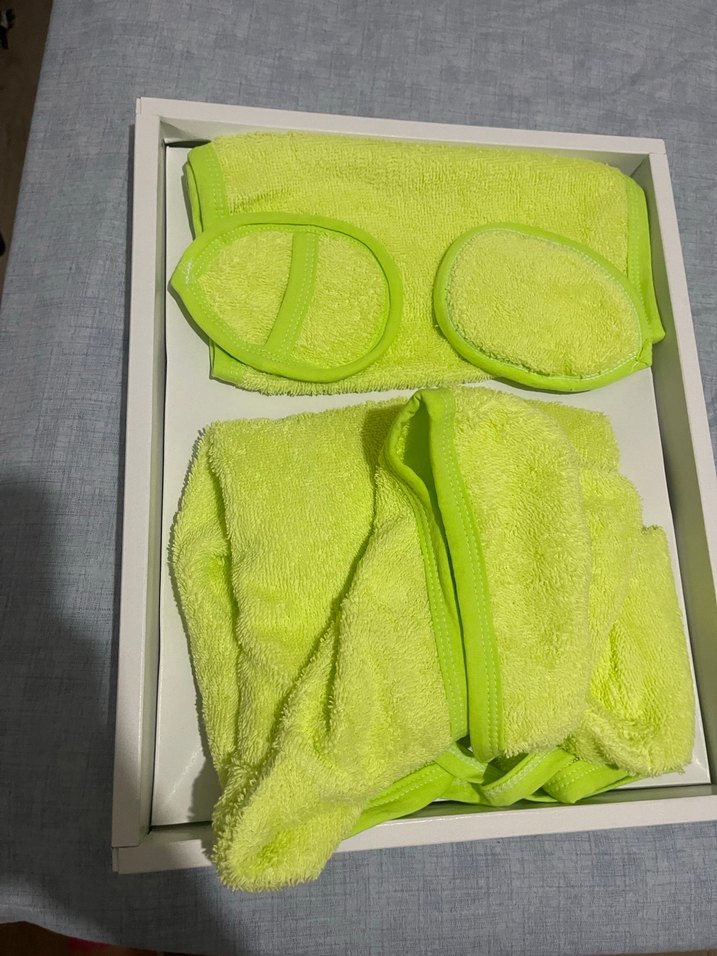 Kapüşonlu bebek 
Bornoz seti - Görsel 5