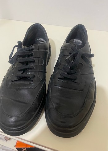 Siyah Bağcıklı Erkek Klasik Ayakkabı - Görsel 5