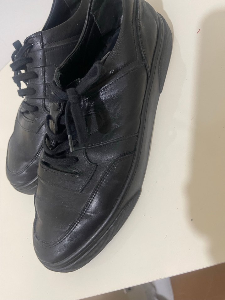 Siyah Bağcıklı Erkek Klasik Ayakkabı - Görsel 4