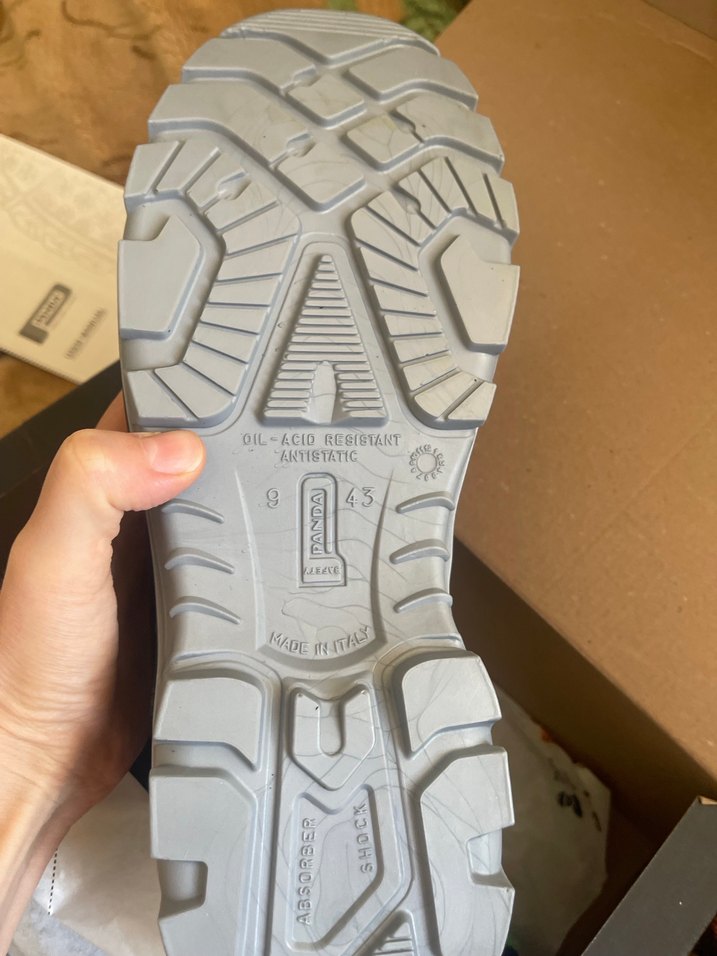 Yeşil Detaylı siyah Erkek Outdoor Ayakkabı - Görsel 4