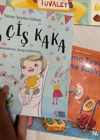 Tuvalet Eğitimiyle İlgili 3 Çocuk Kitabı - Görsel 4