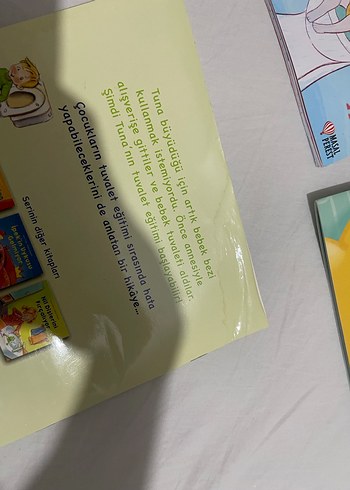 Tuvalet Eğitimiyle İlgili 3 Çocuk Kitabı - Görsel 2