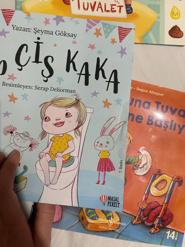 Tuvalet Eğitimiyle İlgili 3 Çocuk Kitabı - Görsel 4