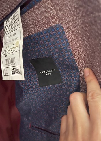 Bordo Erkek Takım Ceketi - Görsel 2