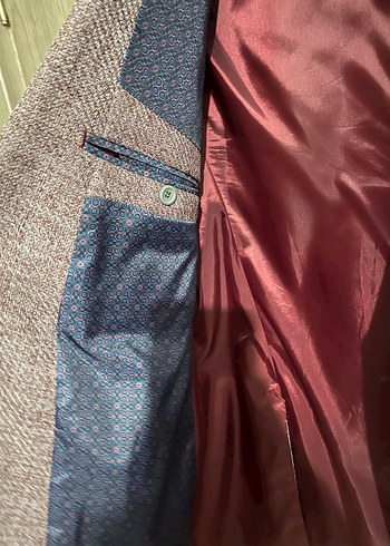 Bordo Erkek Takım Ceketi - Görsel 4