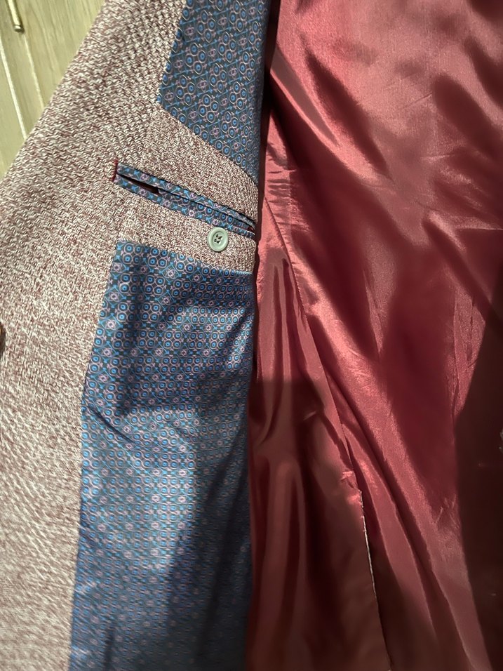 Bordo Erkek Takım Ceketi - Görsel 4