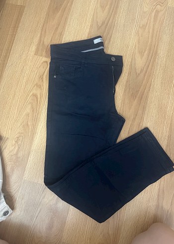 Defacto Lacivert Duz Kesim Jean Pantolon