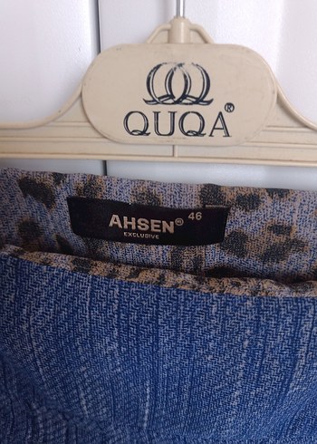 Ahsen Kadın Uzun astarli Şifon Etek