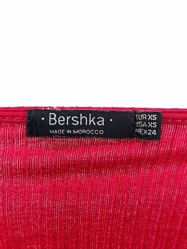 xs Beden kırmızı Renk Bershka Günlük Elbise %70 İndirimli.