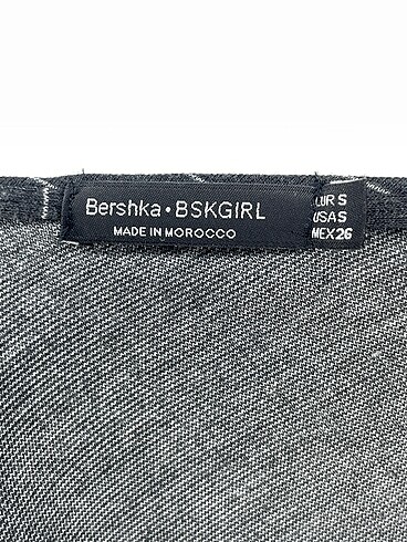 s Beden gri Renk Bershka Kısa Tulum %70 İndirimli.