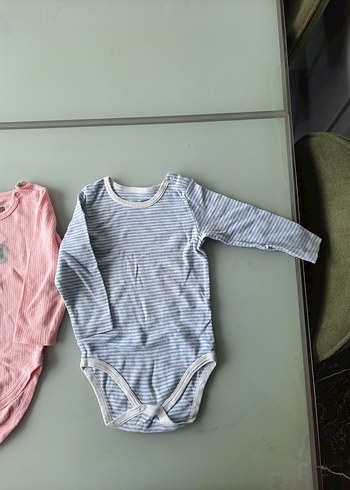 Uzun Kollu Örme Bebek Kız Body-zibin - Pembe - Görsel 3