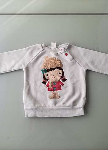 LCW kız bebek sweatshirt 