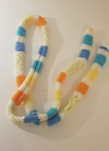 Beden çeşitli Renk Skinny cok renkli atki ve sac bandi bere yeni