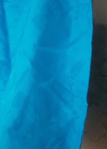 Koton marka vyaka saten mavi askili bluz yeni etiketli 36 - Görsel 5