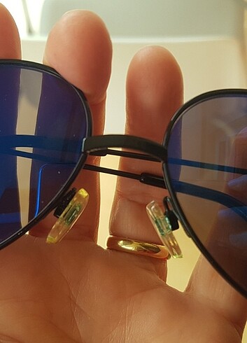 H&M mavi kalp güneş gözlüğü - Görsel 9