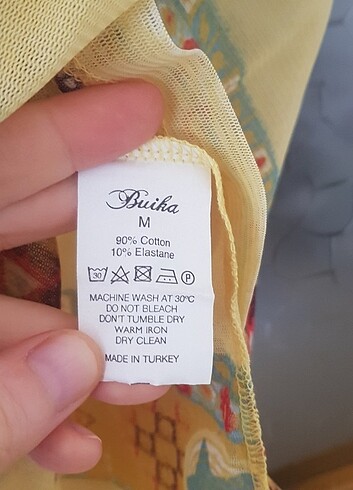 Etnik bohem desenli plaj elbisesi M - Görsel 5