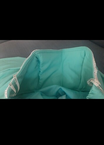 Straplez Turkuaz Uzun Abiye yeni 38/ 40 beden - Görsel 10