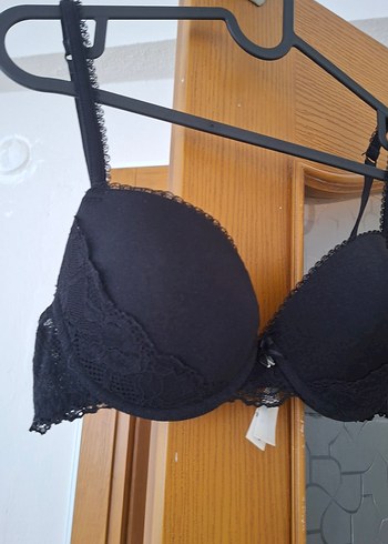 Suwen Siyah Dantel detaylı Pushup destekli sütyen 75B yeni - Görsel 2