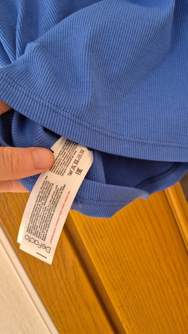 Kadın Mavi Halter Yakalı Fitilli Kaşkorse Slim Fit Atlet 36 - Görsel 5