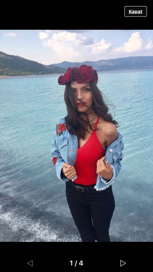 H&M H&M kırmızı body